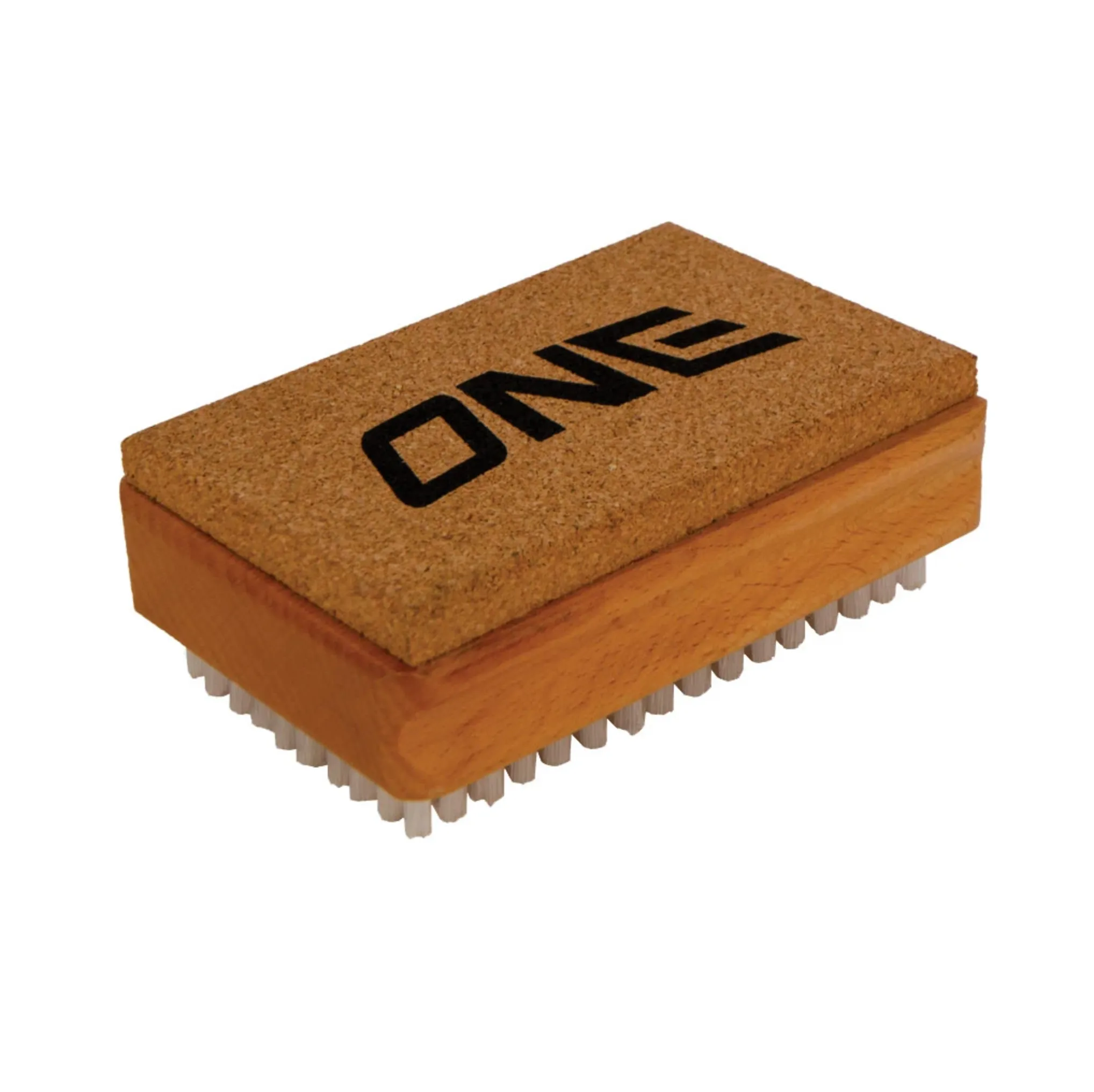 One Ball Nylon/Cork Waxing Brush Combo