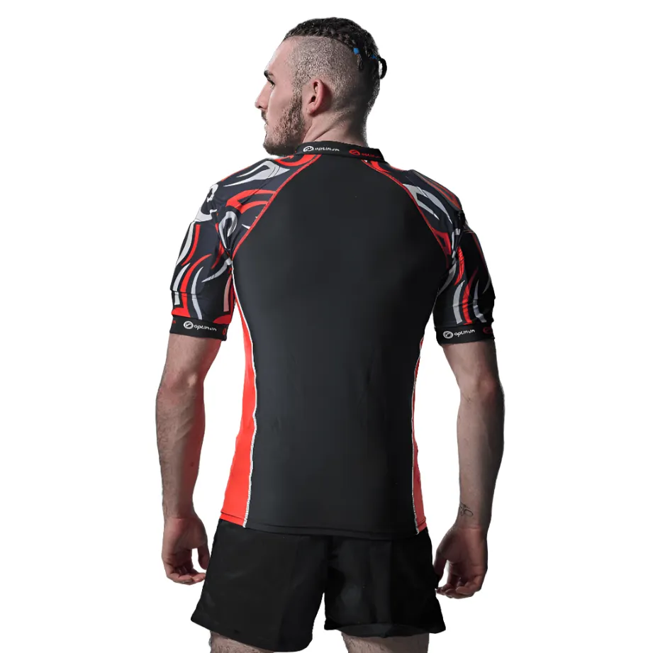 Optimum Razor Protective Top Black/Red