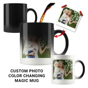 Personalized Photo Color Changing Mug 11oz