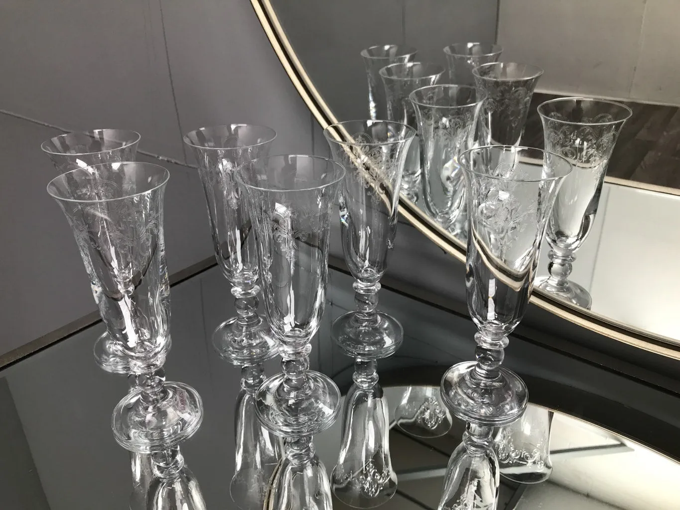 Piano Wine Flutes - Set of 6