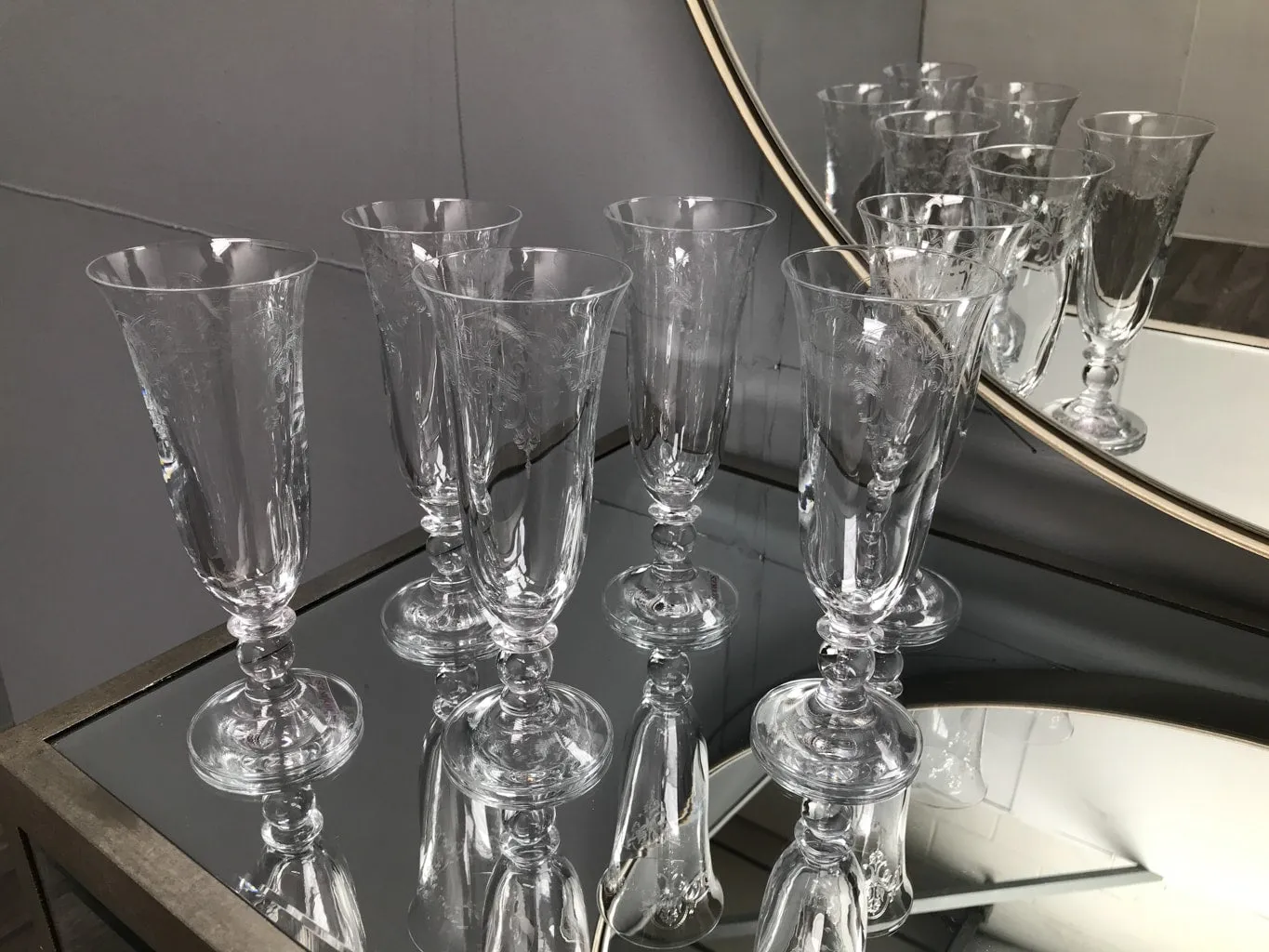 Piano Wine Flutes - Set of 6