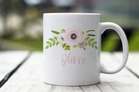 Pink Poppy Bouquet Coffee Mug