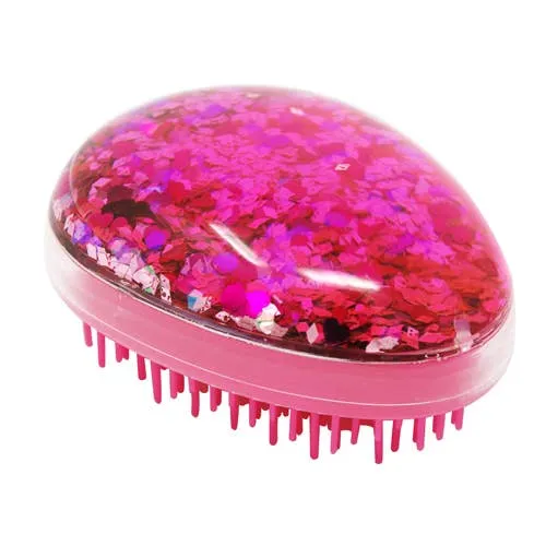 Pink Poppy Shimmer and Shine Detangling Brush