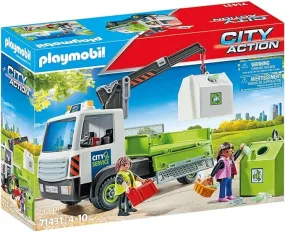 Playmobil City Action - Glass Recycling Truck with