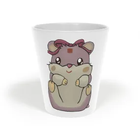 Purple Hamster Latte Mug, 12oz