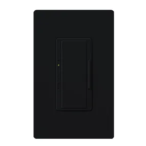 RadioRA 2 Maestro Smart Dimmer Switch, 1000W MLV, Single Pole/Multi-Location, Neutral Required, Black