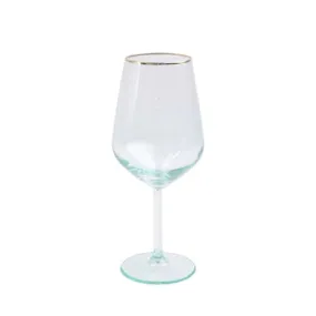 RAINBOW WINE GLASS - GREEN