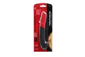 RazorTOOTH Saw Folding Saw - 7 Inch - 2X faster cut. 7 inch straight blade, co-m