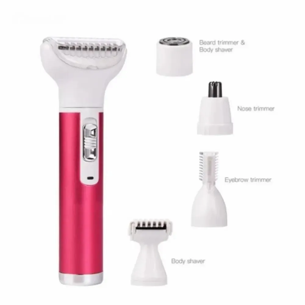 Rechargeable Ladies Hair Shaver 5 IN 1