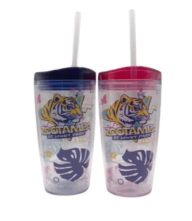 Retro Tiger cup -Blue