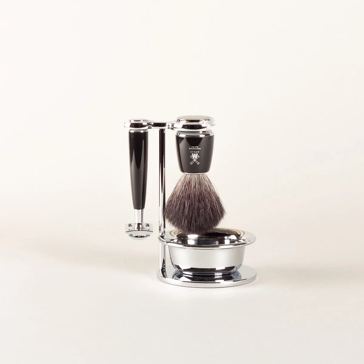 Shaving set Rytmo - black