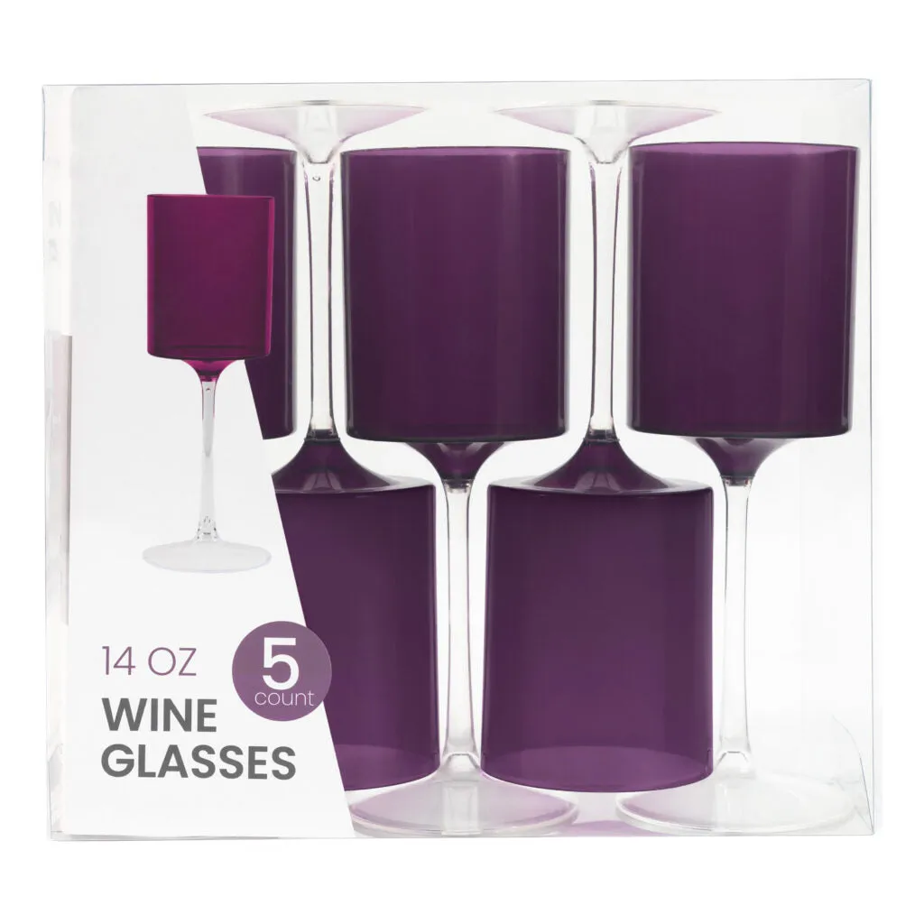 Simcha Collection Wine Glass 14oz 5pc