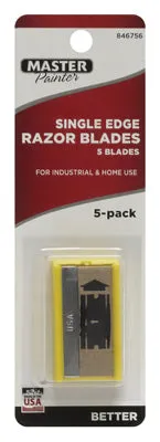 Single-Edge Razor Blades, 5-Pk.