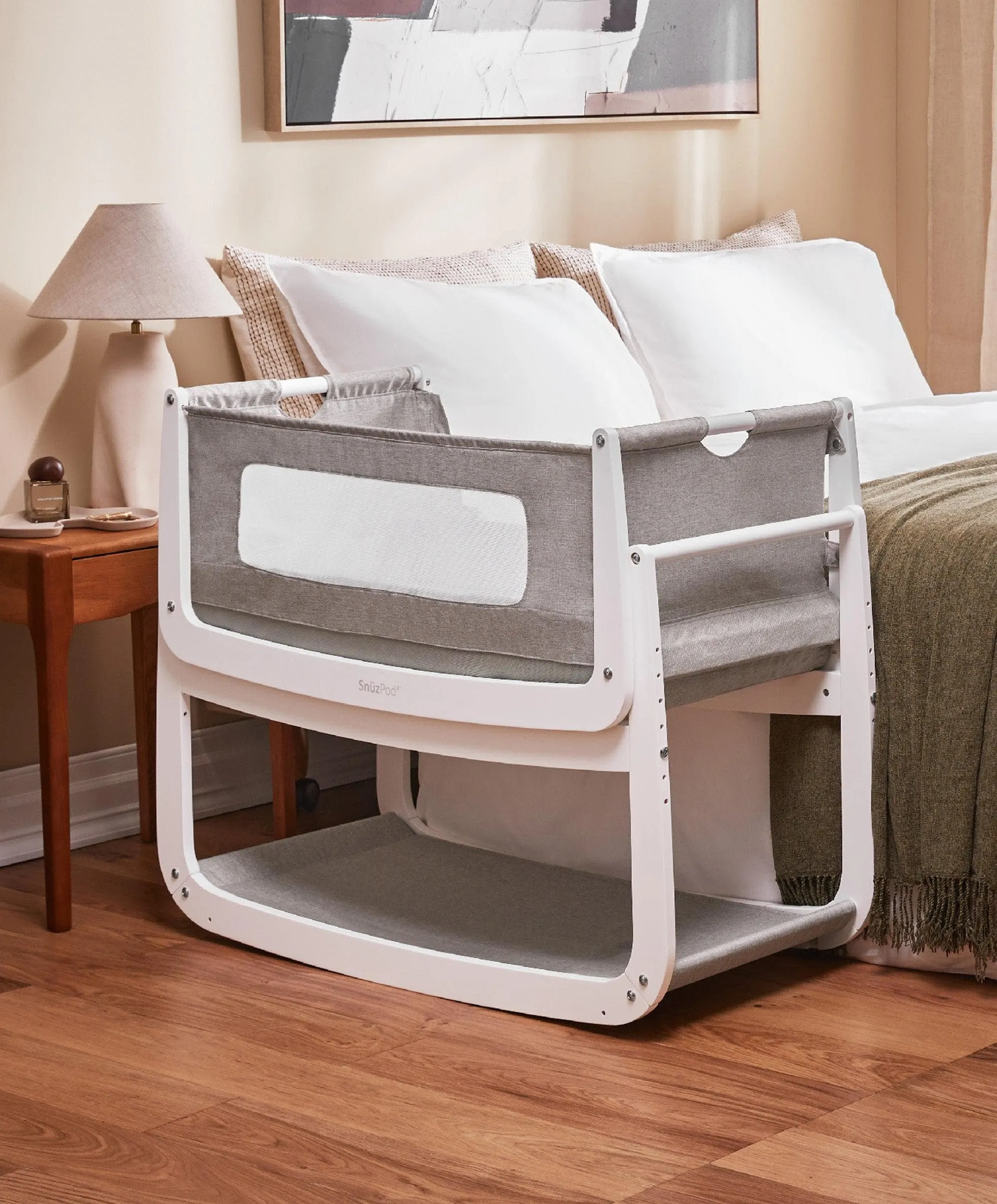 SnuzPod4 Bedside Crib - Dusk