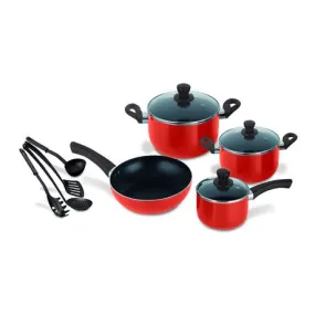 Special - Decakila Non-Stick Aluminium Cookware Set - 11 Pieces