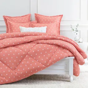 The Flora Coral Comforter