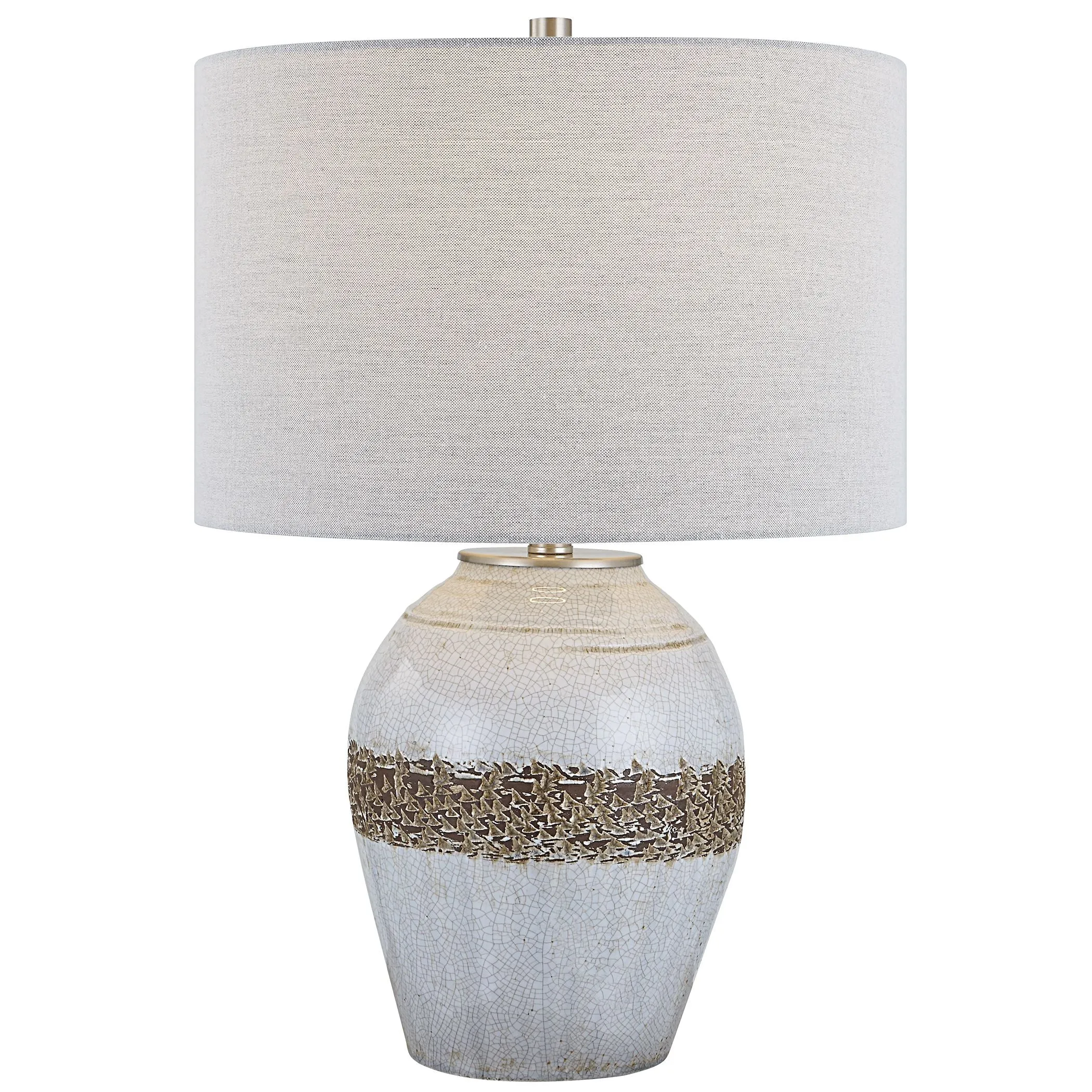 Uttermost Poul Crackled Table Lamp