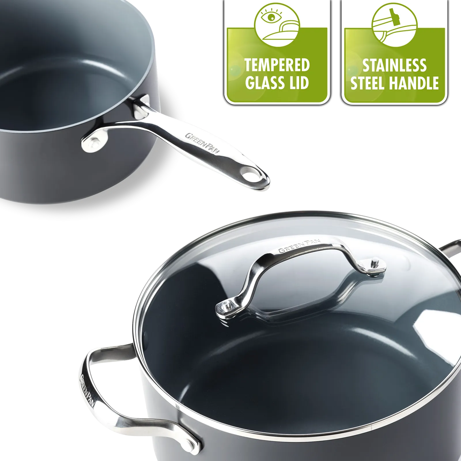 Venice Pro 6pc Saucepan Set with Lids