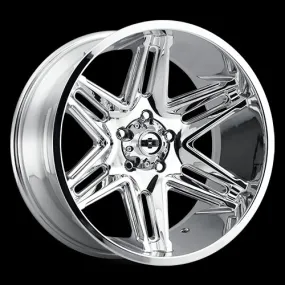 Vision Off-Road 363 Razor 20X12 8X165.1 -51mm Chrome