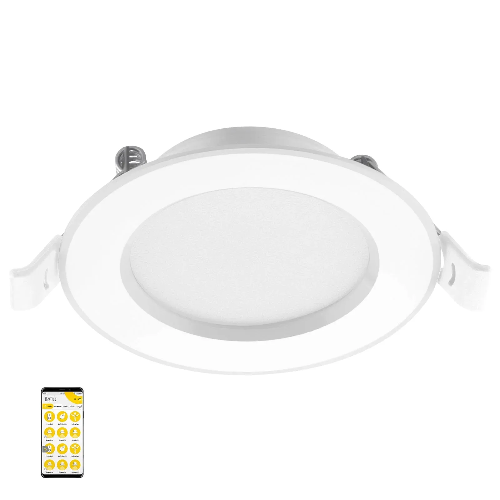 Walter 7W 70mm Ikuü Smart Wi-Fi RGB And CCT LED Downlight