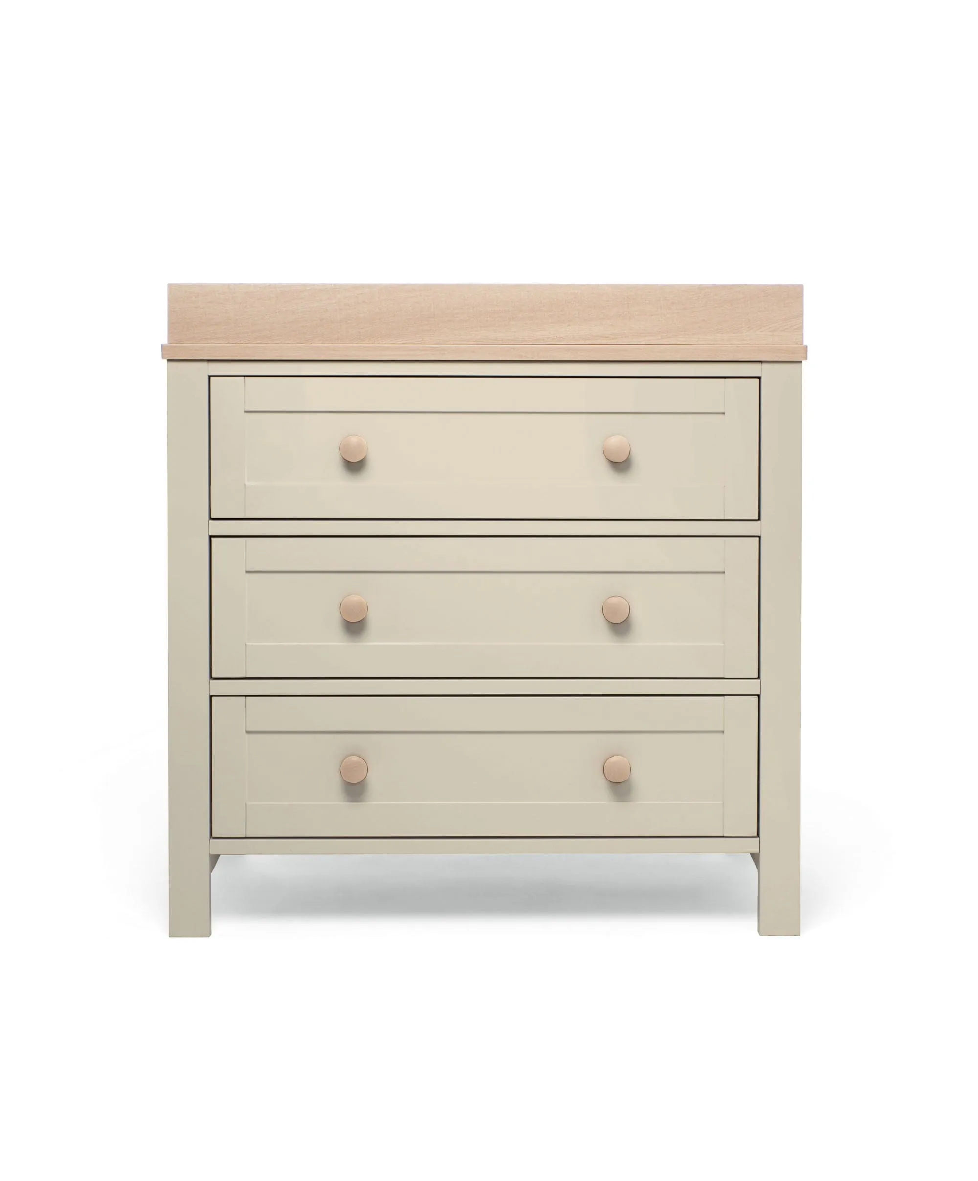 Wedmore 2 Piece Cotbed Set with Dresser Changer - Pebble Grey