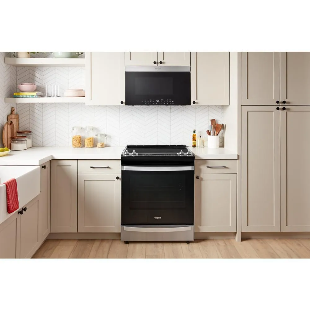 Whirlpool WMMF7330RZ Air Fry Over- the-Range Oven with Flush Built-in Design