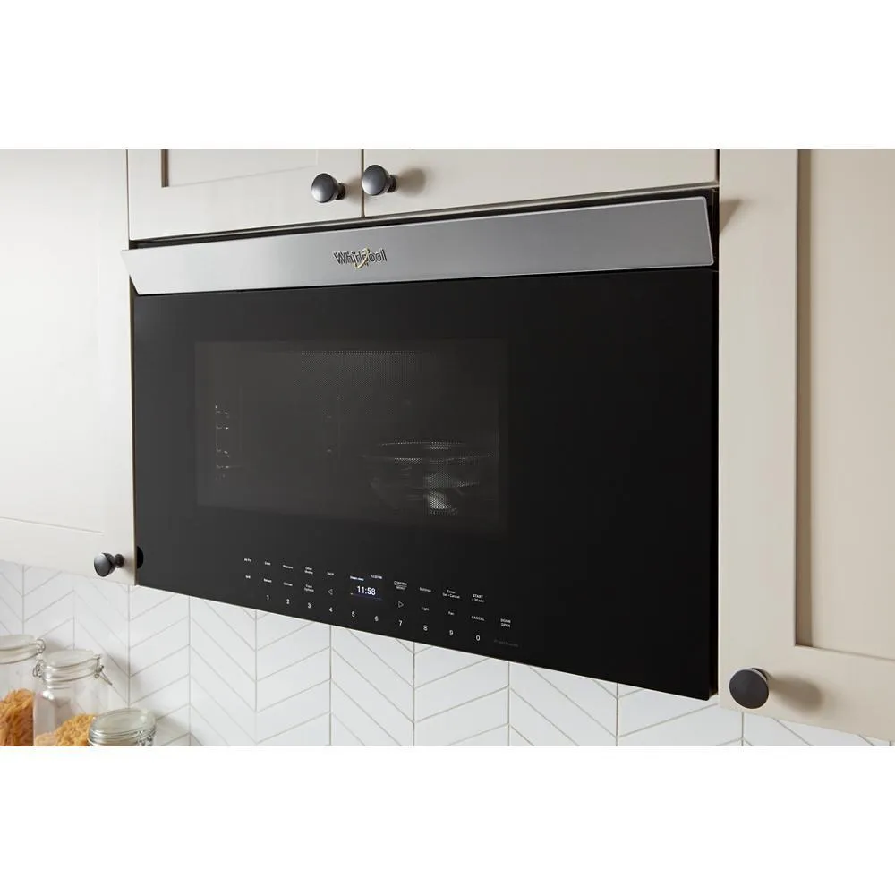 Whirlpool WMMF7330RZ Air Fry Over- the-Range Oven with Flush Built-in Design