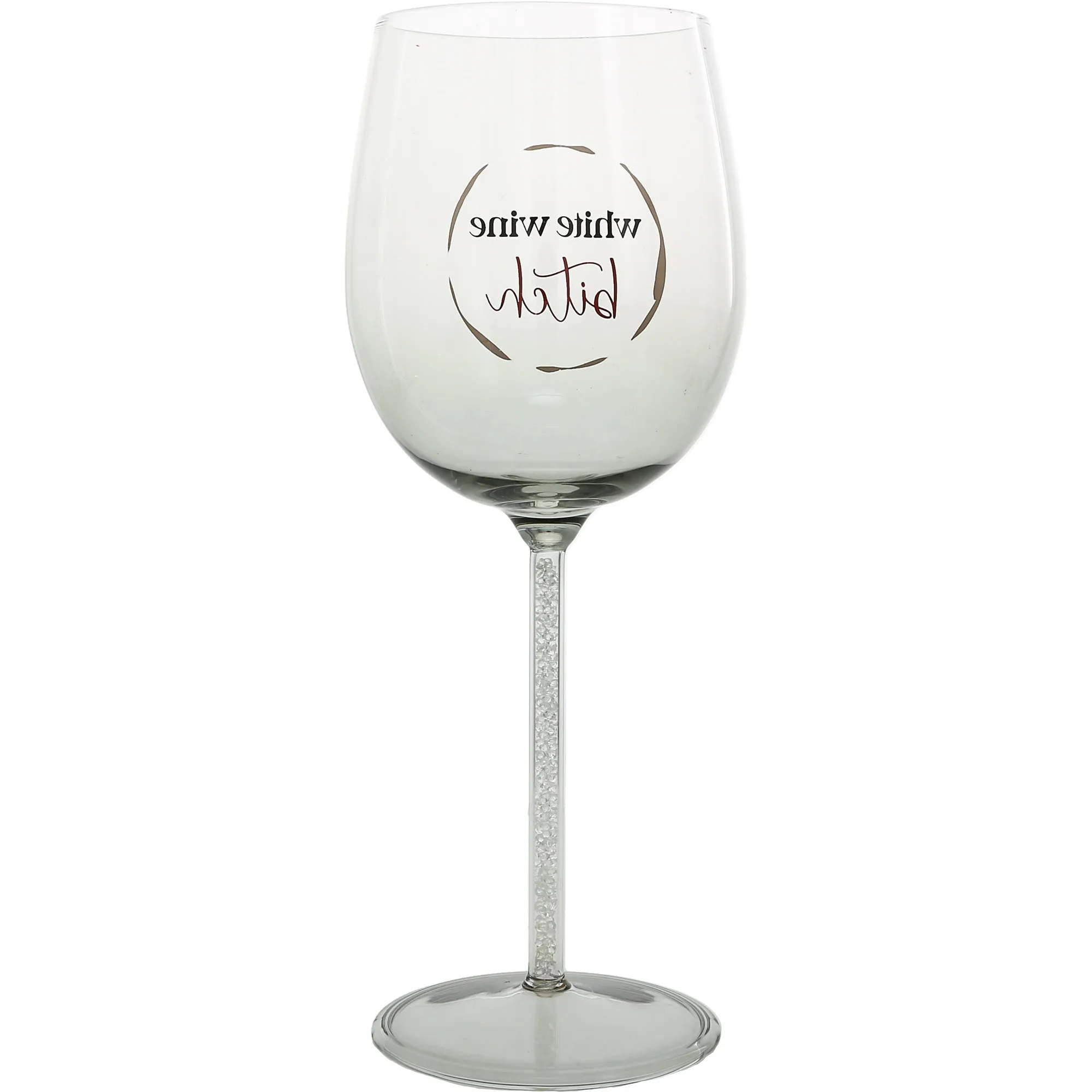 White Wine Bitch Gift Boxed 17 oz Wine Glass