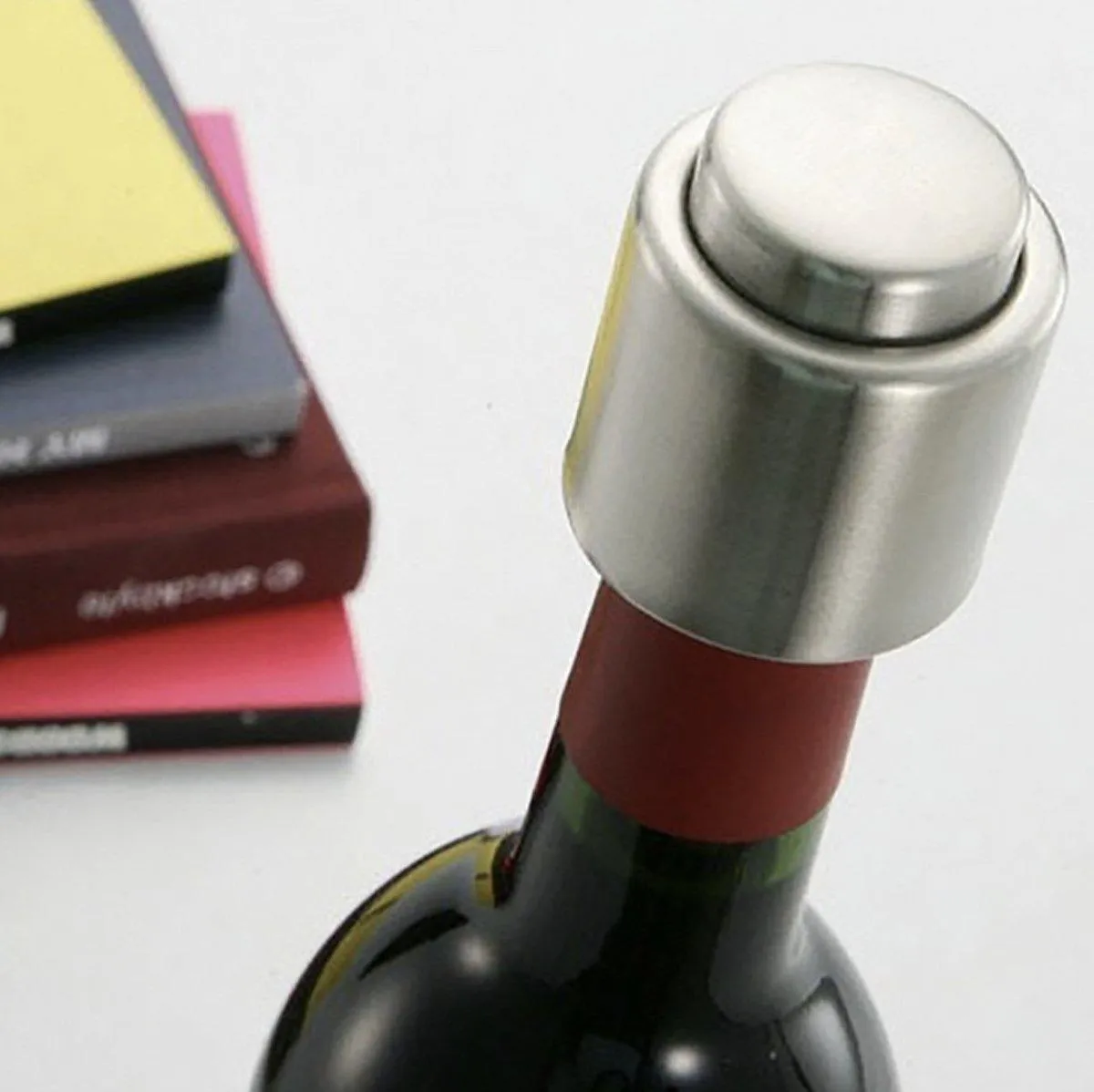 Wine preservation artifact Stainless steel wine stopper Press-type wine bottle sealerRP-0000016