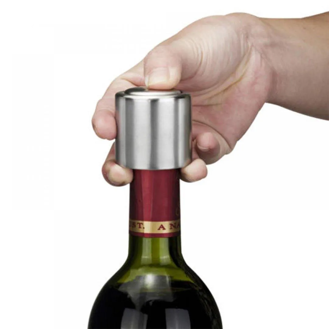 Wine preservation artifact Stainless steel wine stopper Press-type wine bottle sealerRP-0000016