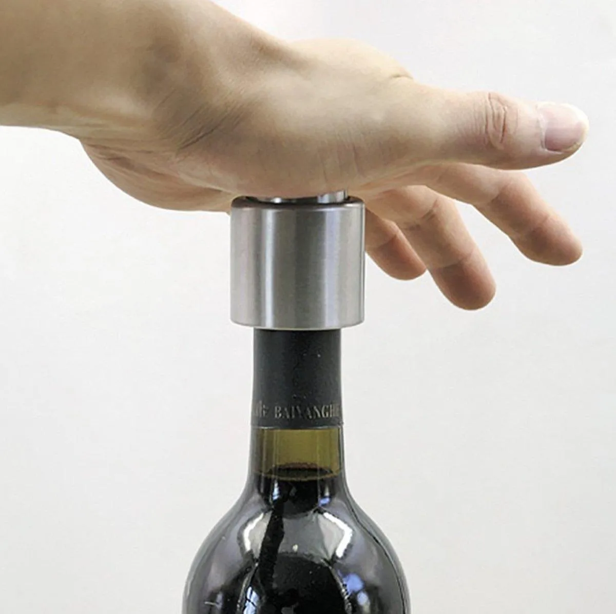 Wine preservation artifact Stainless steel wine stopper Press-type wine bottle sealerRP-0000016