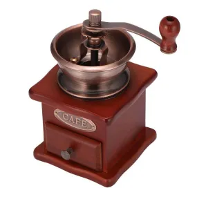 Wooden Antique Manual Coffee Grinder