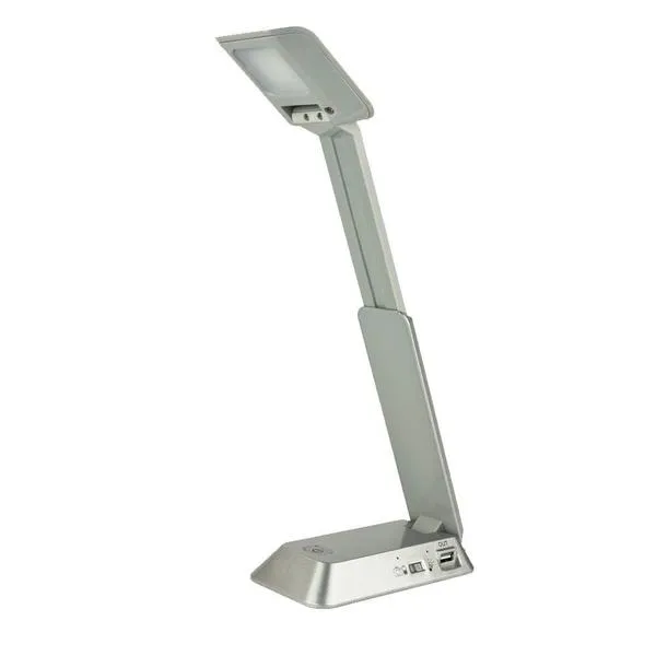 XtraLite - Portable Folding Task Lamp - Silver