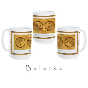 Yin Yang Coffee Mug "Wood" (Balance)